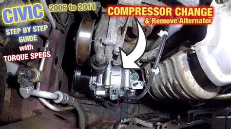 2007 honda civic ac compressor screw oil pump|2007 Civic A/C compressor won't kick on. .